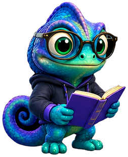 Formi mascot confidently answering questions