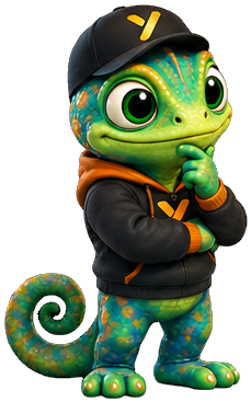 Xyvaro pondering mascot